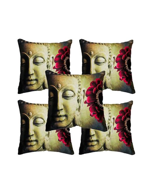 handloom hub digital print cushion cover-set of 5 - 12796134 - Very Small Image - 1