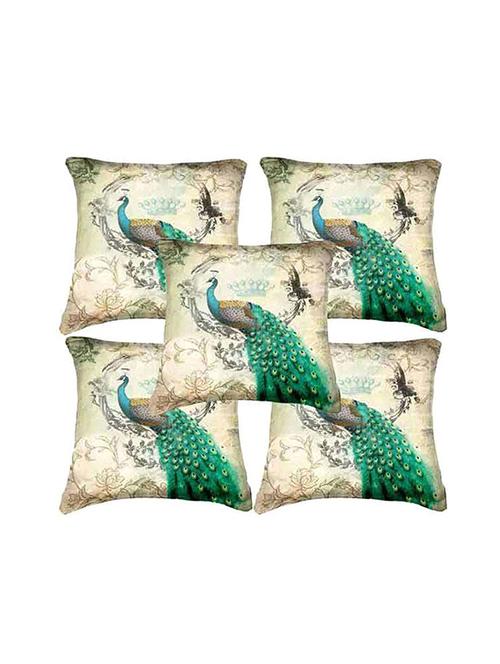 handloom hub digital print cushion cover-set of 5 - 12796135 - Very Small Image - 1