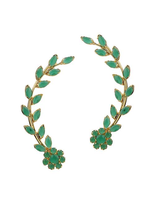 parijaat pack of cz ear cuff - 12796299 - Very Small Image - 1
