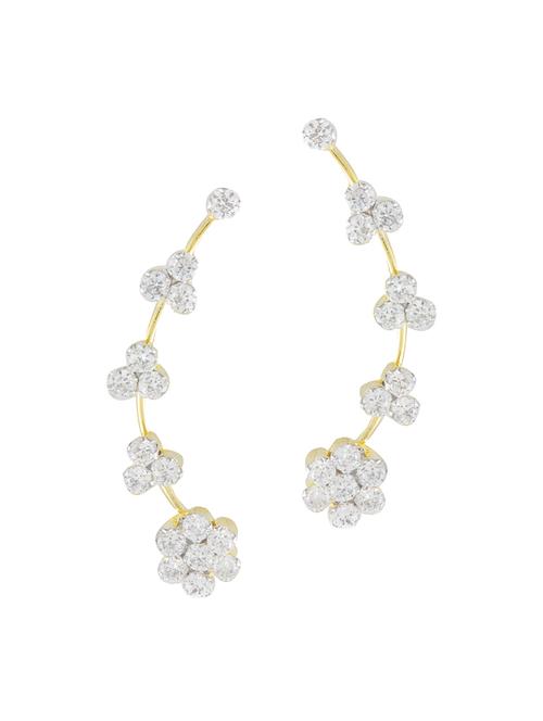 parijaat pack of cz ear cuff - 12796342 - Very Small Image - 1