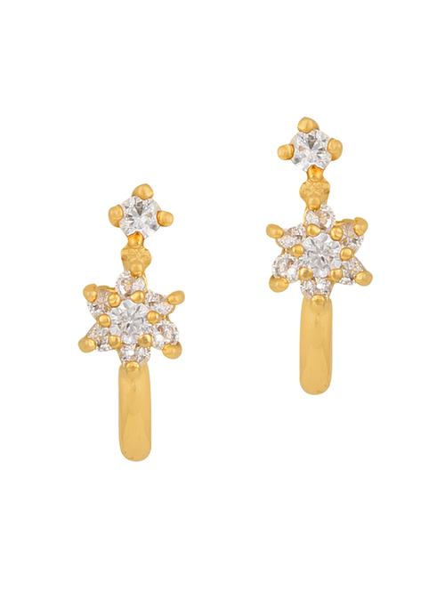 parijaat pack of cz stud earrings - 12796480 - Very Small Image - 1