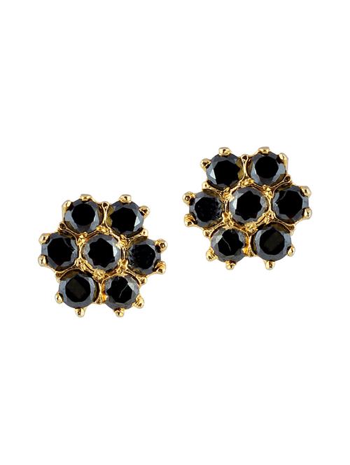 parijaat pack of cz stud earrings - 12796559 - Very Small Image - 1