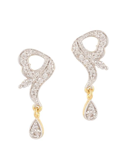 parijaat pack of cz stud earrings - 12796908 - Very Small Image - 1