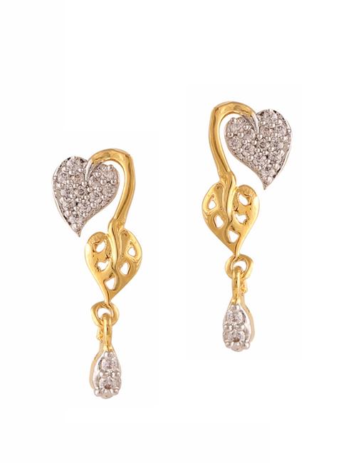 parijaat pack of cz stud earrings - 12796917 - Very Small Image - 1