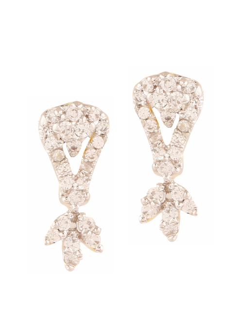 parijaat pack of cz stud earrings - 12796968 - Very Small Image - 1