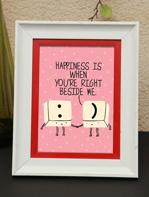 i am happy with you printed photo frame - 12799073 - Very Small Image - 1