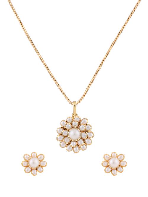 parijaat cz pendant for women - 12802805 - Very Small Image - 1