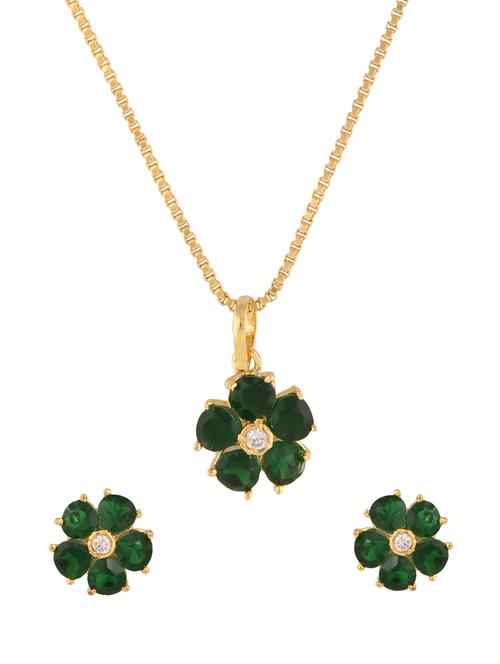 parijaat cz pendant for women - 12802878 - Very Small Image - 1