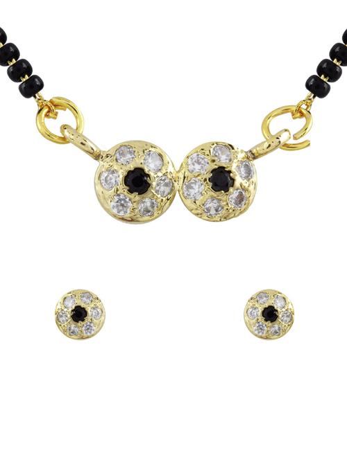 parijaat cz mangalsutra for women - 12803130 - Very Small Image - 1