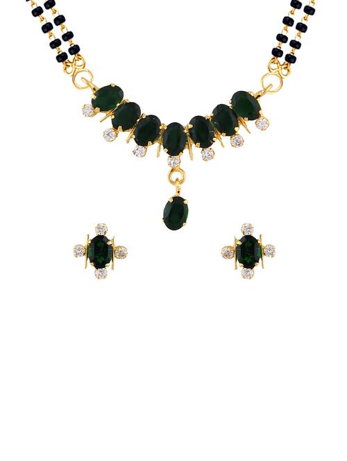 parijaat cz mangalsutra for women - 12803154 - Very Small Image - 1