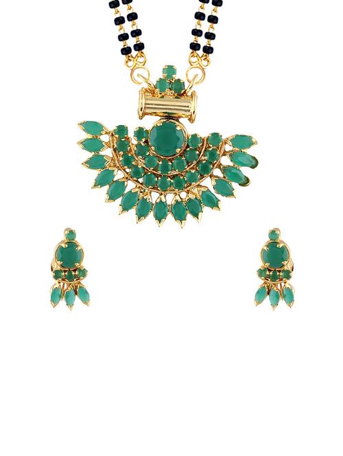 parijaat cz mangalsutra for women - 12803174 - Very Small Image - 1