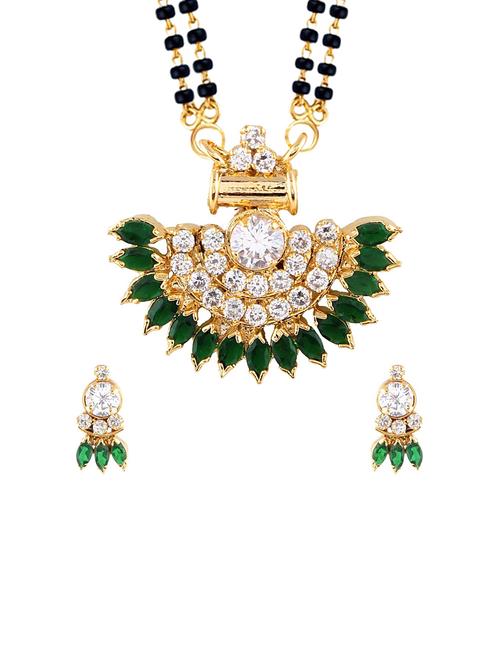parijaat cz mangalsutra for women - 12803176 - Very Small Image - 1