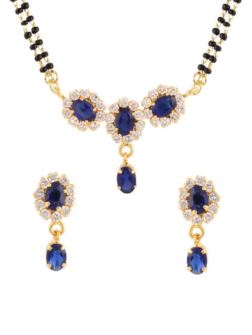 parijaat cz mangalsutra for women - 12803278 - Very Small Image - 1