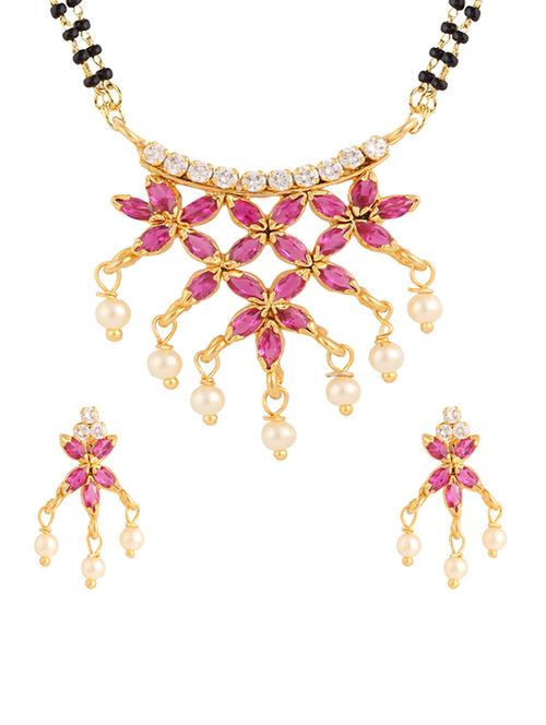 parijaat cz mangalsutra for women - 12803288 - Very Small Image - 1