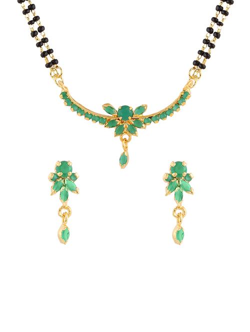 parijaat cz mangalsutra for women - 12803300 - Very Small Image - 1