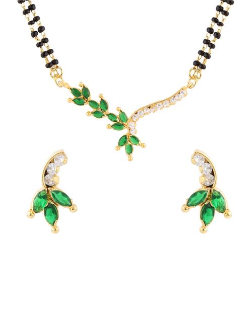 parijaat cz mangalsutra for women - 12803307 - Very Small Image - 1