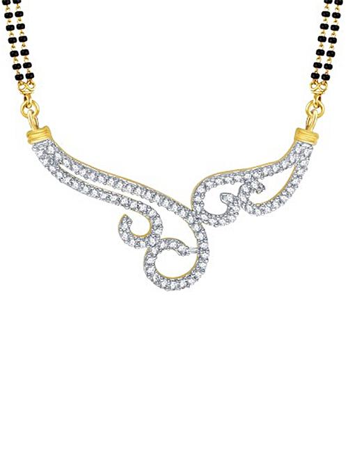 parijaat cz mangalsutra for women - 12803384 - Very Small Image - 1