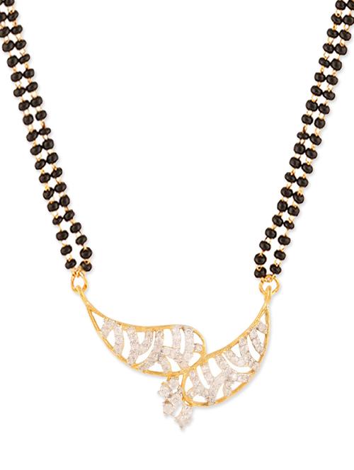 parijaat cz mangalsutra for women - 12803560 - Very Small Image - 1