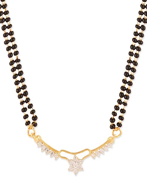 parijaat cz mangalsutra for women - 12803561 - Very Small Image - 1