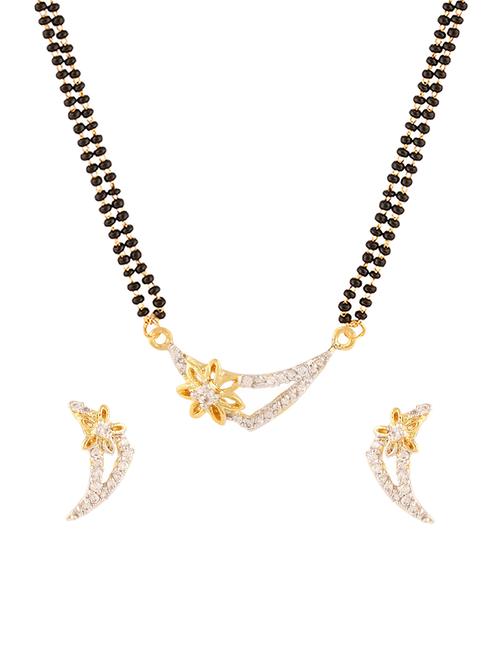 parijaat cz mangalsutra for women - 12803711 - Very Small Image - 1