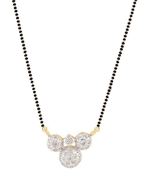 parijaat cz mangalsutra for women - 12803749 - Very Small Image - 1