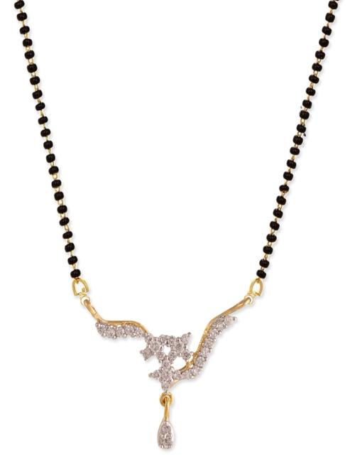 parijaat cz mangalsutra for women - 12803796 - Very Small Image - 1