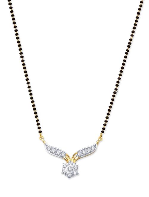 parijaat cz mangalsutra for women - 12803817 - Very Small Image - 1