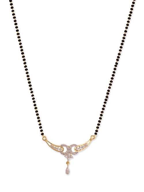 parijaat cz mangalsutra for women - 12803821 - Very Small Image - 1