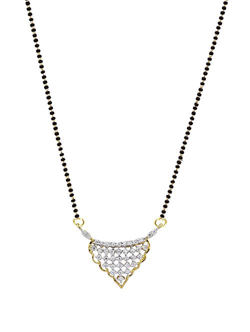 parijaat cz mangalsutra for women - 12803849 - Very Small Image - 1