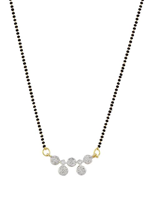 parijaat cz mangalsutra for women - 12803894 - Very Small Image - 1