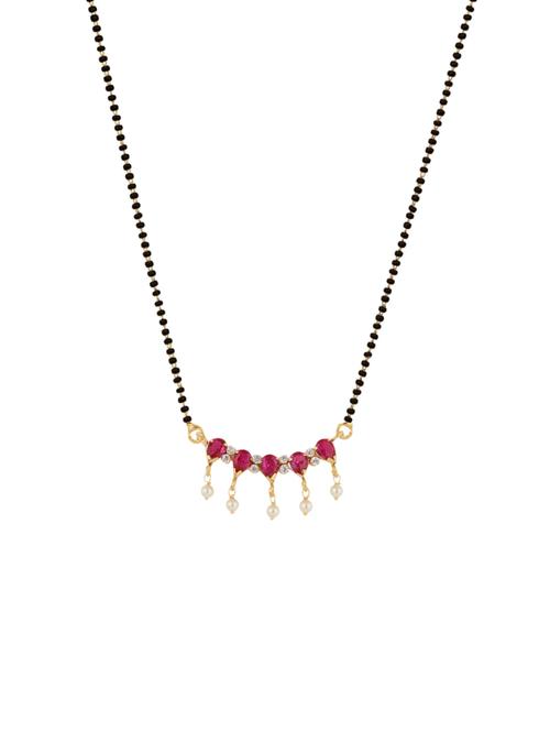 parijaat cz mangalsutra for women - 12803988 - Very Small Image - 1