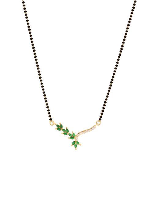 parijaat cz mangalsutra for women - 12804027 - Very Small Image - 1