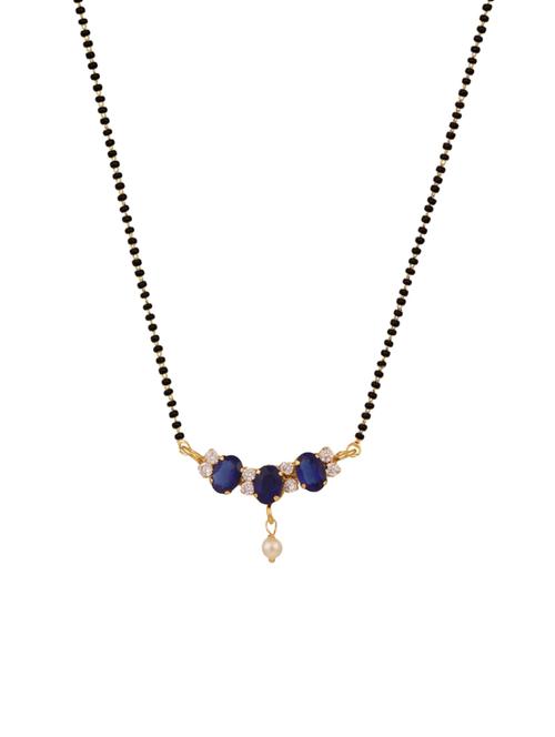 parijaat cz mangalsutra for women - 12804035 - Very Small Image - 1