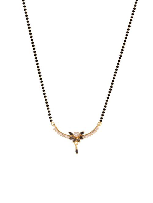 parijaat cz mangalsutra for women - 12804042 - Very Small Image - 1