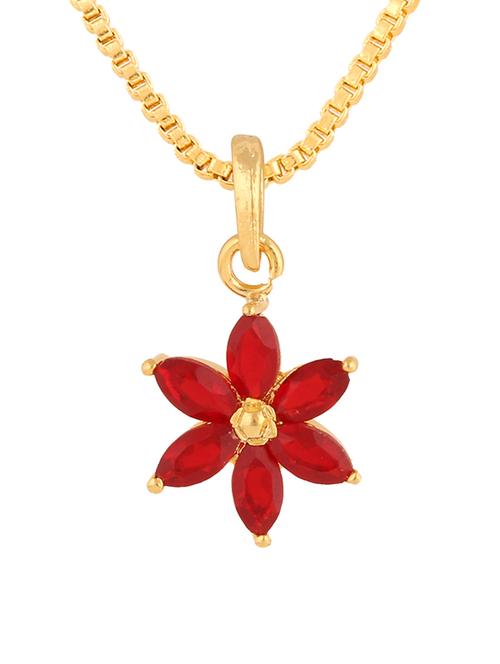 parijaat cz pendant for women - 12804086 - Very Small Image - 1