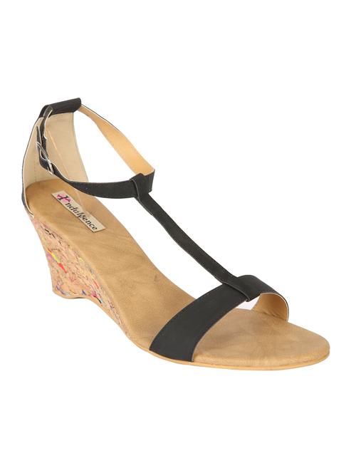 black closed back thong wedge - 12807422 - Very Small Image - 1