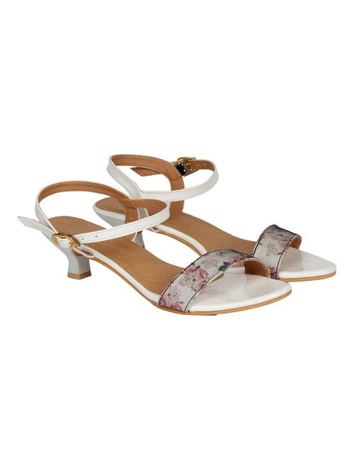 white ankle strap sandal - 12807532 - Very Small Image - 1