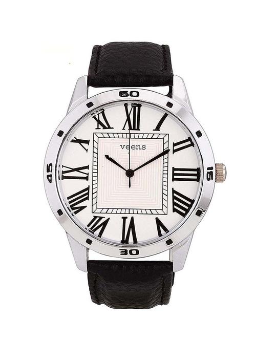 round dail leather watch - 12814665 - Very Small Image - 1