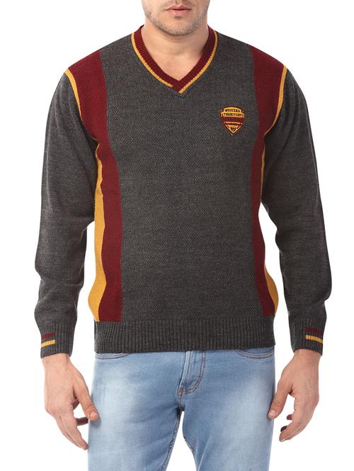 charcoal grey acryclic sweatshirt - 12815798 - Very Small Image - 1