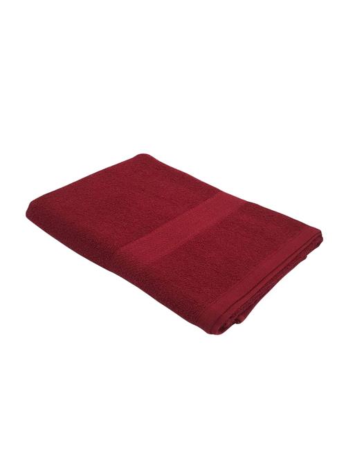 lushomes red economy bath towel, size: 30" x 57" (single pc) - 12815880 - Very Small Image - 1