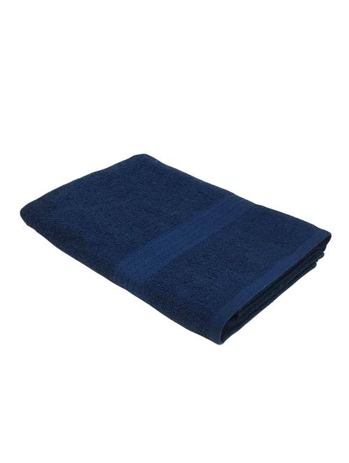 lushomes navy economy bath towel, size: 30" x 57" (single pc) - 12815883 - Very Small Image - 1