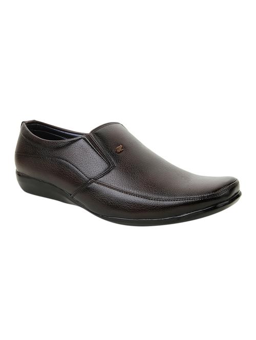 brown leatherette slip on - 12816325 - Very Small Image - 1