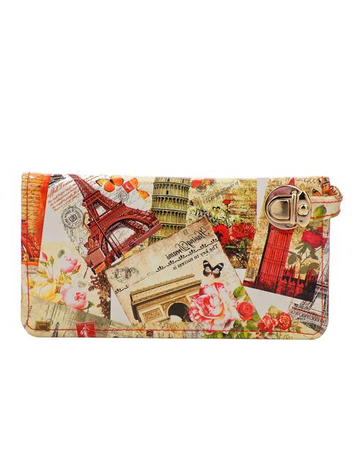 multi colored leatherette clutch - 12818022 - Very Small Image - 1