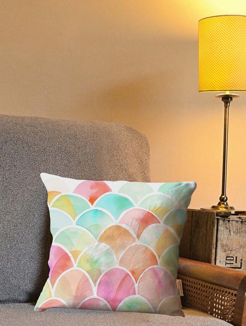 la verve digital printed canvas cushion cover - 12820159 - Very Small Image - 1