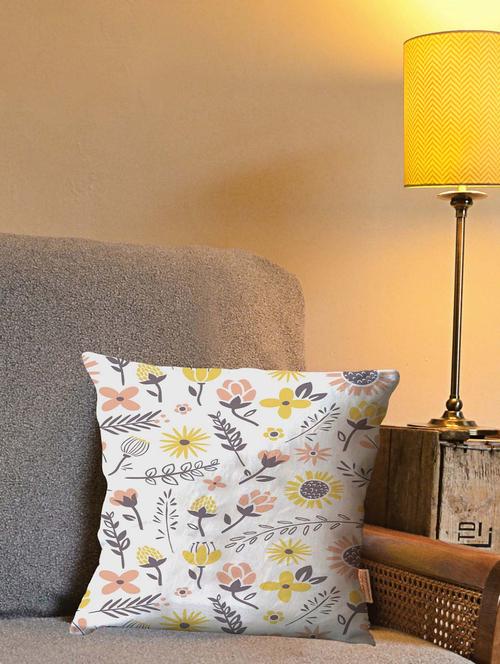 la verve digital printed canvas cushion cover - 12820203 - Very Small Image - 1