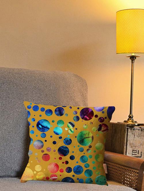 la verve digital printed canvas cushion cover - 12820240 - Very Small Image - 1