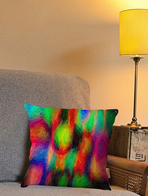 la verve digital printed canvas cushion cover - 12820257 - Very Small Image - 1