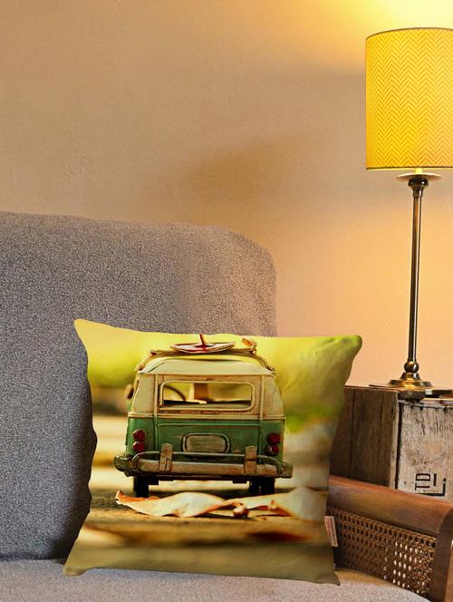 la verve digital printed canvas cushion cover - 12820309 - Very Small Image - 1