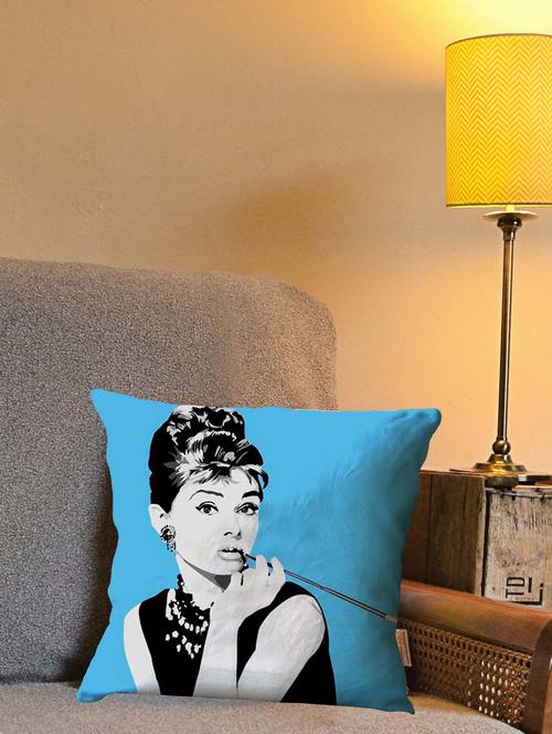 la verve digital printed canvas cushion cover - 12820323 - Very Small Image - 1