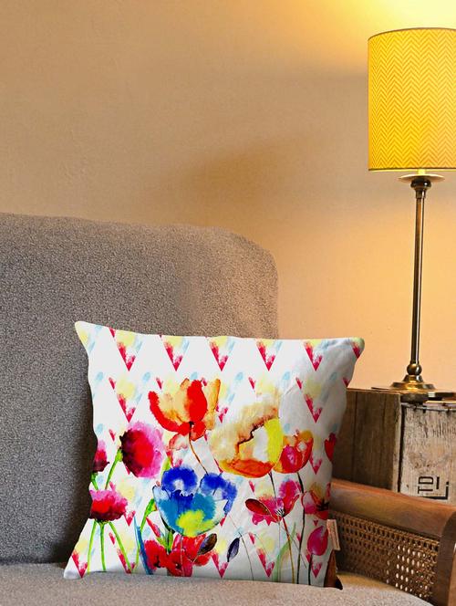 la verve digital printed canvas cushion cover - 12820336 - Very Small Image - 1